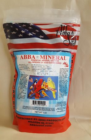 ABBA Mineral Grit - 2lb Bag suitable for all birds - Calcium supplement - Vitamins and Minerals - Bird Supplies